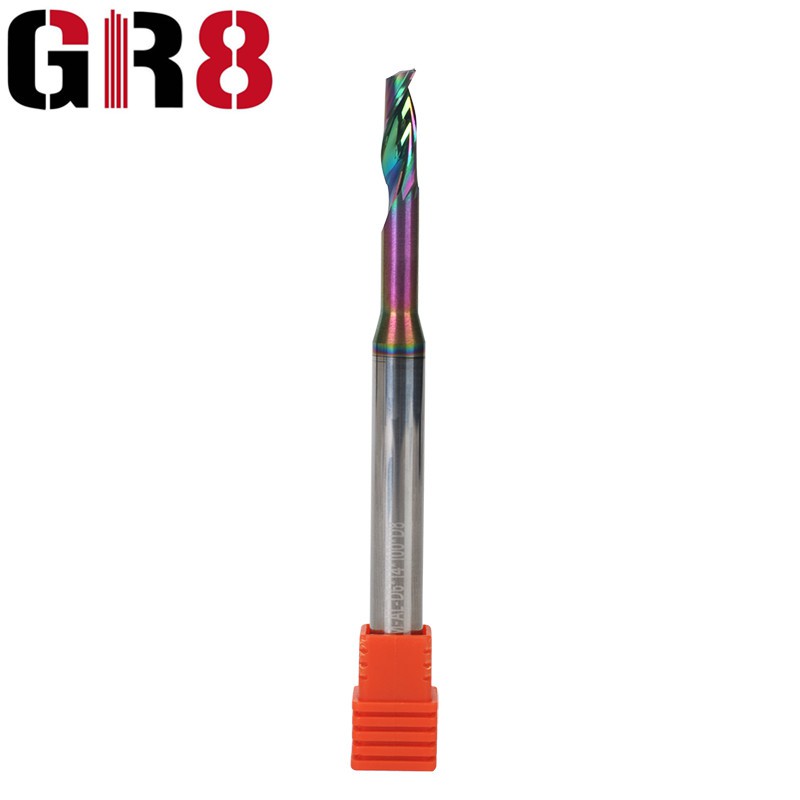 1 Fløjter Aluminium Bearbejdning End Mill